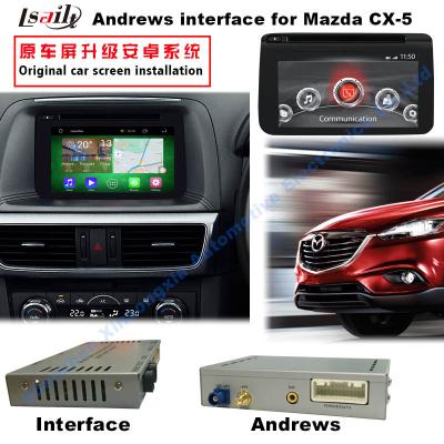 中国 2016 Mazda3/6/CXのための人間の特徴をもつ4.4車のマルチメディア ビデオ インターフェイス-3/CX -5 販売のため