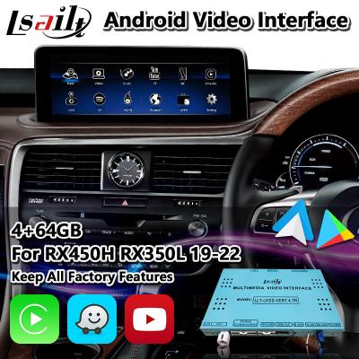 China Lsailt Lexus Video Interface Android System para RX RX450h RX350L RX450hL RX300 RX350 2019-2022 à venda