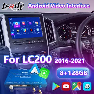 Chine Lsailt CP AA Interface vidéo multimédia Android pour Toyota Land Cruiser 200 GXL Sahara VX VXR VX-R LC200 2016-2021 à vendre