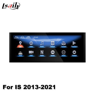 China Lsailt 10.25 Inch Car Multimedia Android Carplay Screen For Lexus IS350 IS200T IS300H IS250 for sale