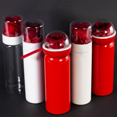 China Contact Natural Real Rose 2021 New Design Natural Flowers Eternal Stabilized Preserved Eternal Roses Forever In Water Bottles for sale