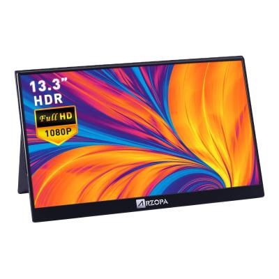 China Portable IPS Screen Arzopa 13.3 2k 4k Touch Screen LCD Monitor for sale