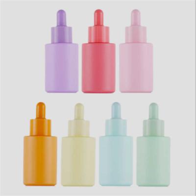 Cina Bottiglia cosmetica di vetro dura del contagoccia del siero, bottiglie durevoli di trucco di ISO14001 2 Oz in vendita