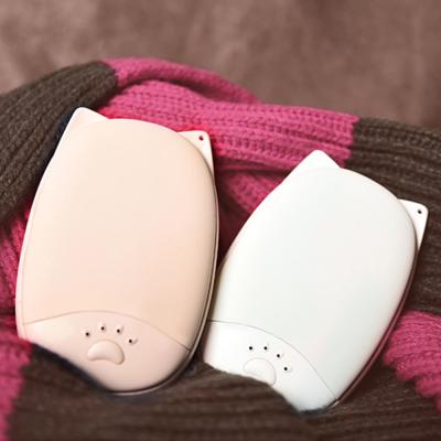 China 3~4 hours at 55°; and 5 hours at 50â VANSU 2 in1 Mini Cute Winter USB Handwarmer Hand Warmer for sale