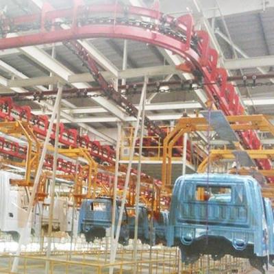 China Flexible Overhead Conveyor Coating Production Line Conveyor Paint Line Custom for sale