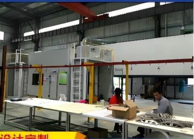 China Fully Automated Integrated Industrial Product Spray Painting and Baking Conveyor Line for sale
