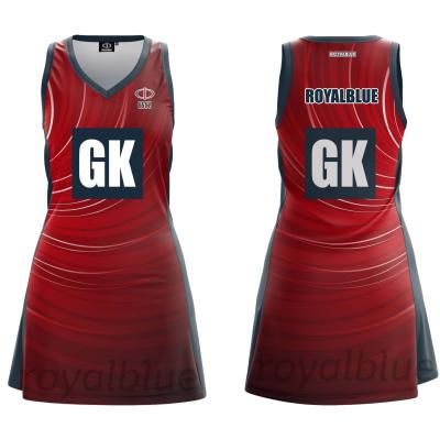 China Shirt: bobbinet bibshorts: top quality lycra OEM design sublimation basket netball sportswear, netball dress design, netball tank top uniforms for sale