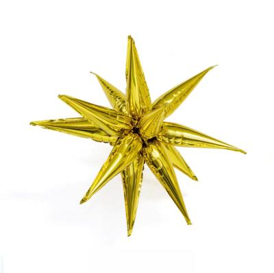 China Hot Product Decoration DIY Star Foil Balloon Wedding Stage Decoration Custom Small Burst Balloon for sale