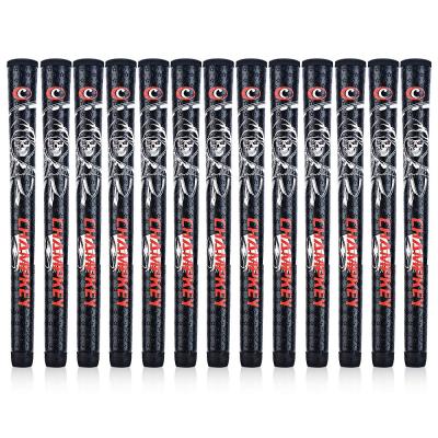 China Anti Slip AVS Soft Sticky Material NEW Champkey Leather Golf Club Golf Club Grip Three Standard Mid Size & Oversized Golf Grips for sale