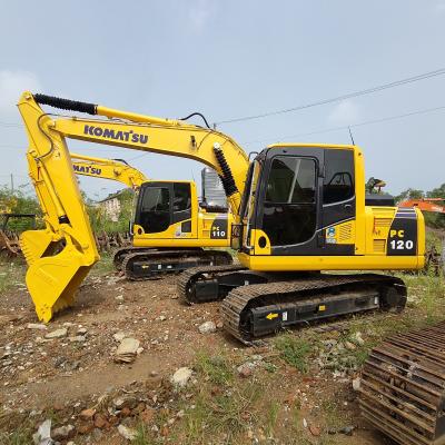 China Casi nueva excavadora Komatsu Pc120 de segunda mano Excavadora usada PC120 Crawler en venta