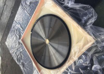 China 43 inch 110x7.2 6.0 teeth number 140 solid aluminum bar cutting tungsten carbide tipped saw blade for sale