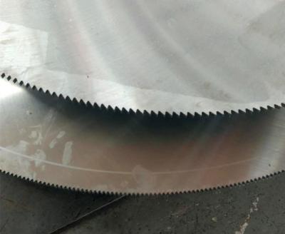 China Precision 51Mn7 46Mn7 Circular Saw Blade for H Beam Tapered Design Cutting Above 750.C for sale