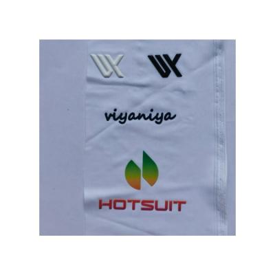 China Straight Cut Heat Transfer Labels Badge For Apparels Clothing for sale