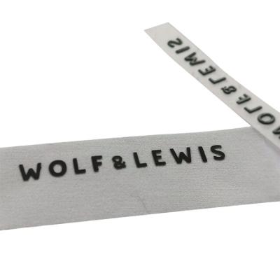 China Printing 3D Logo Badge Sustainable Colorful Apparel Heat Transfer Label for sale
