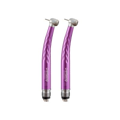China 2 Hole or 4 Hole Turbine High Speed Aluminum High Quality Electric Push Buttons Dental Handpiece for sale