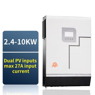 China Ailepu Off Grid Inverter 2.4kw 3kw 5kw 10kw Hybrid Solar Inverter 300H*225W*88D/470H*310W*120D/480H*700W*120D for sale