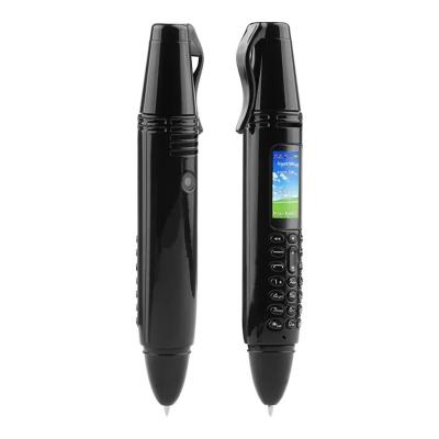 China Ak007 Pen Type Mini Mobile Phone 0.96 Inch Screen Gsm Bluetooth-compatible Camera Dialer With Voice Recorder for sale