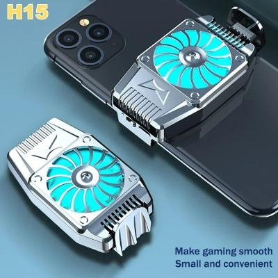 China Retractable Buckle Design H15 Mobile Phone Cooler with Powerful Heat Dissipation for sale