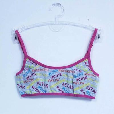 China China Supplier Antibacterial Underwear Student Girl Bra Soft Kids Underwear for sale
