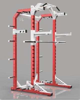 China Workout Equipment Rowing Shoulder Back Exercise Lat Pulldown Weightlifting Power Rack Gym for sale