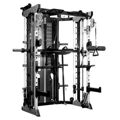 China Indoor All in One Gym Equipment Strength Training Multi Functional Smith Machine for sale