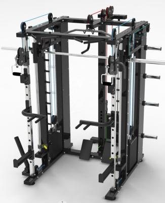 China Sport Commercial Fitness Gym Equipment Smith Machine Home Gym Mutli Function Station for sale