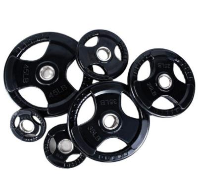 China Hot Fitness Equipment Cheap Commercial and Home Use Barbell Weight Plate Rubber Cover for sale