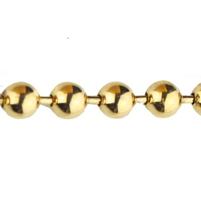 China Wholesale Stainless Steel Rose Gold Ball Chain from Hiphop for sale