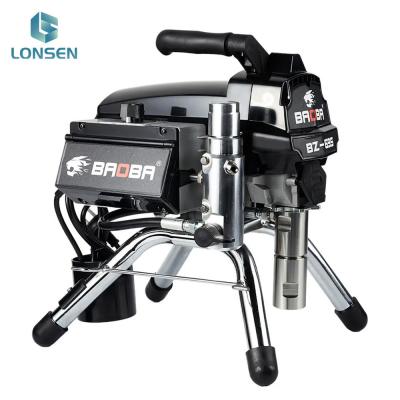 China Máquina de pulverización de pintura sin aire de pistón eléctrico para decoración del hogar y aplicaciones de pulverización de sitios de construcción en venta