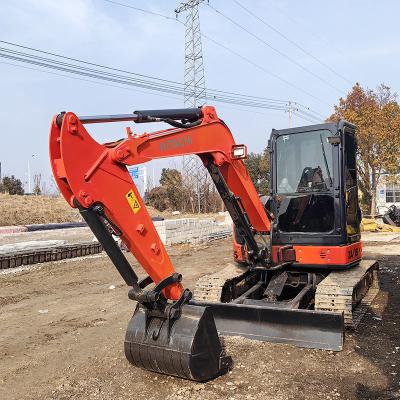 China 5 Ton Mini Compact Hitachi Used Excavators Backhoe Hitachi Zx55 for sale