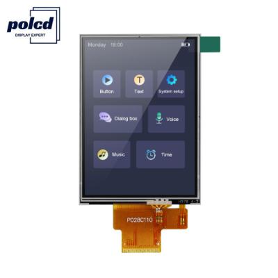 중국 Polcd 260 Nit 240x320 Lcd 2.8 인치 ST7789V 터치 패널 Lcd 4 와이어 SPI 판매용