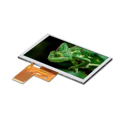 China Polcd 5 Zoll LCD-Bildschirm 800x480 Auflösung ST7262 Treiber IC RGB-Schnittstelle TFT-Display zu verkaufen