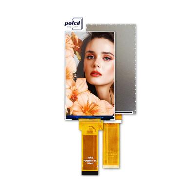 China Polcd Módulo LCD TFT de 4,5 pulgadas 480*854 Resolución 300 Nits RGB 24 bits Interfaz LCD de 4,5 pulgadas en venta