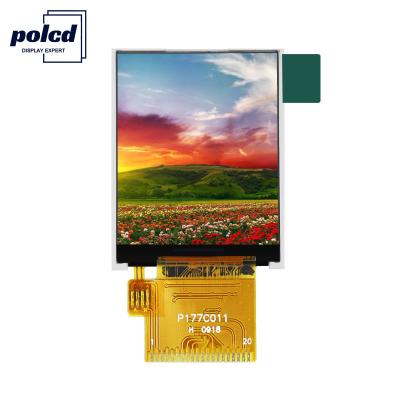 Cina Risoluzione 128*160 di Polcd esposizione LCD TFT dell'affissione a cristalli liquidi ST7735S TFT da 1,77 Tft per l'annuncio pubblicitario in vendita