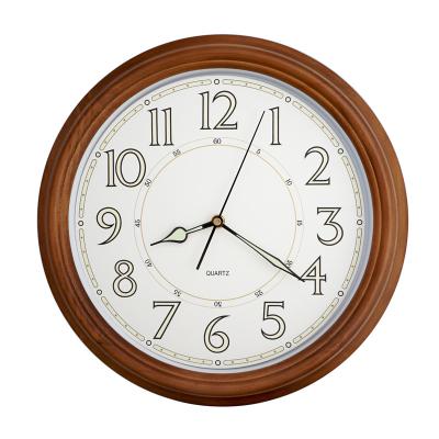 China Highest Quality Minimalist Home Decor OEM/ODM Wooden Wall Clock for sale