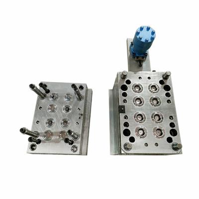 China el plástico por encargo de 30m m moldea la tapa redonda fría 8cavity del corredor 8 de la inyección para la botella en venta
