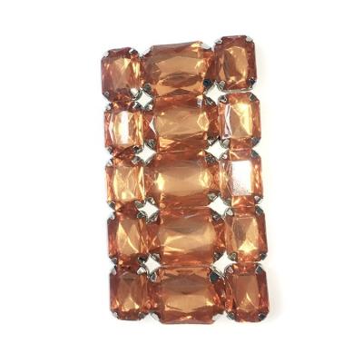 China KML Custom Fashion Metal Buckle Clips For Ladies Sandals / Shoes for sale