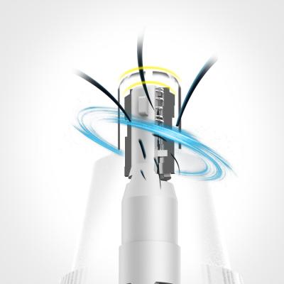 China Home Use OEM/ODM LED High Speed Hotel Nose Hair Remover With Hidden Clean Brush Nose Hair Trimmer for sale