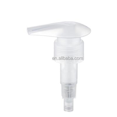 China Non Spill 28/410 PP Plastic Type And Shampoo Use Pump Baby Care Transparent Lotion Dispensing Pump for sale