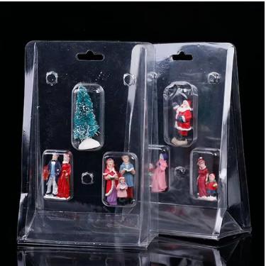Cina Custom Plastic Pet Clear Blister Disposable Clamshell Packaging action figure display case protector blister clamshell per 3,5 in figure di azione libera in vendita