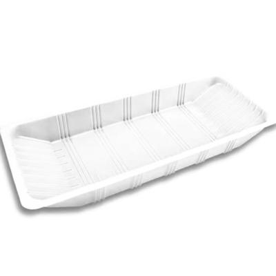 China Eenmalig rechthoekig plastic voedselbakje vers Pp garnalenbak Fruit en groenten Voedsel Bevroren visconserveringsbak Verpakking Te koop