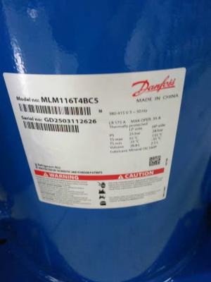 China Commercial Scroll refrigeration compressors MLM116T4BC5 R22 for sale