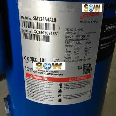 China SM124A4ALB commercial compressors scroll Refrigeration compressor air conditioning compressor for sale