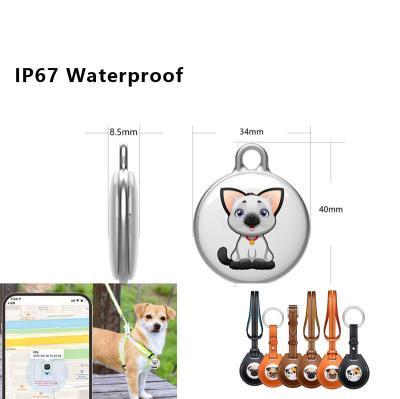 China Mini Tracking Device Tracking Air ABS Plastic Child Key Tag Pet Finder Pet Tracker Location Car IP67 Smart Waterproof Vehicle Lost Tracker for sale