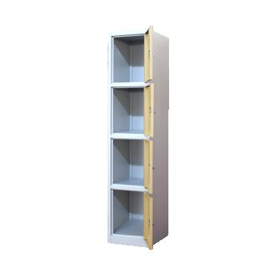China Factory direct sales customized four-door bookcase wardrobe office locker bathroom using environmental protection steel durable for sale