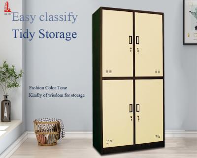 China Customized Modern Design Steel Locker Wardrobe Office Cabinets Folders Modern Design Good Prices for sale