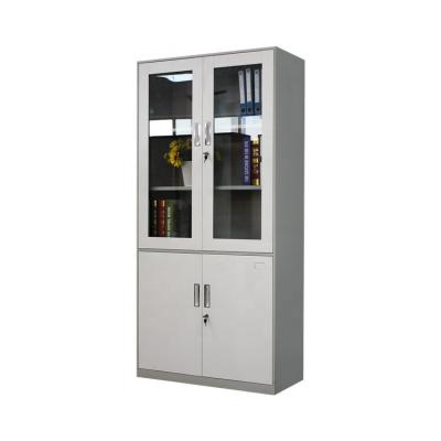 China Office 4 Door File Cabinet Foldable File Cabinet Family Models Hot Selling Large Capacity for sale