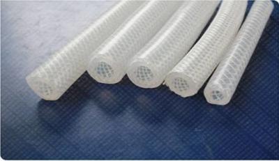Chine Tuyauterie tressée à haute pression de silicone, tuyau en caoutchouc renforcé non-toxique à vendre