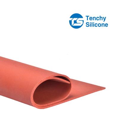 China Folha macia da esponja do silicone da isolação nenhuns veneno e protetor de alta temperatura à venda