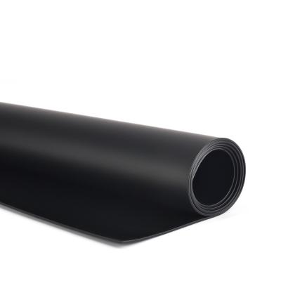 China esteira preta de pouco peso da folha da gaxeta da borracha de silicone da espessura de 50mm à venda